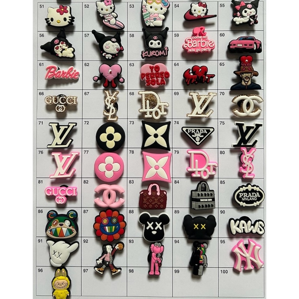 Shoe Charms Set